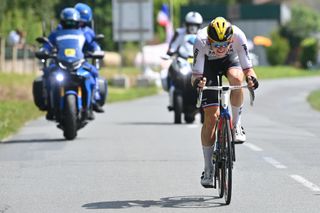Matej Mohoric on stage 19 of the 2021 Tour de France