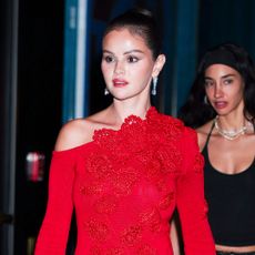 Selena Gomez was spotted in NYC in two designer dresses
