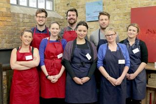 The MasterChef contestants - who have now been whittled down to a final three