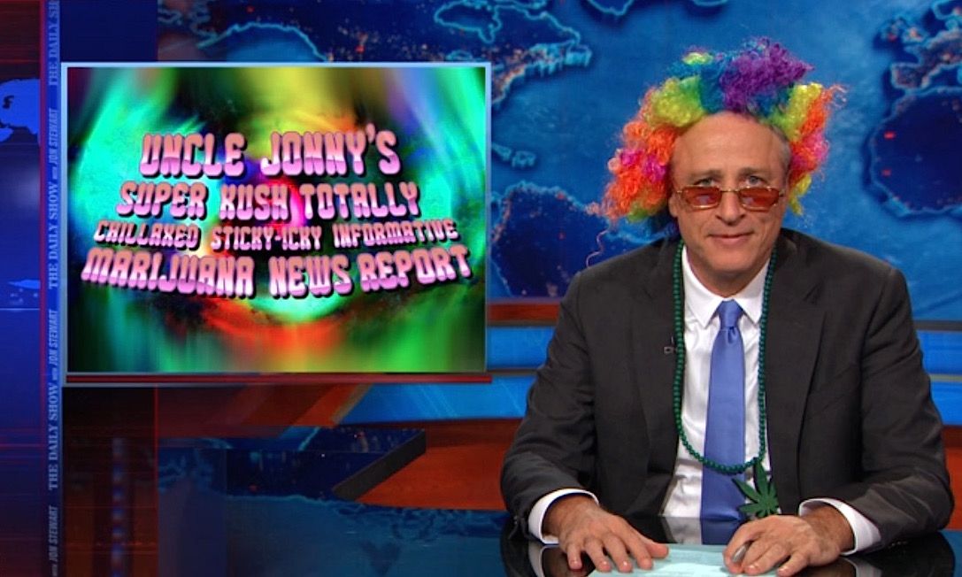 CNN harshes Jon Stewart&amp;#039;s mellow with its fine reporting on medical weed.