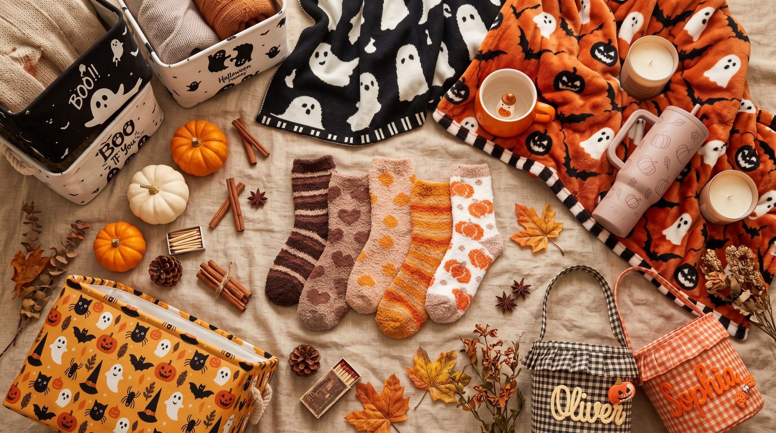 Make a DIY boo basket with up to 60% off Halloween goodies