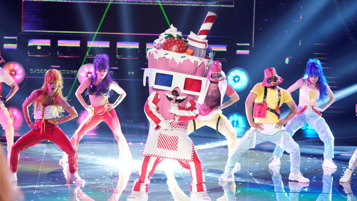 Milkshake performs on The Masked Singer