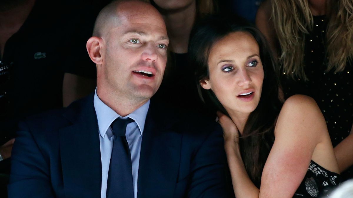 Alexander von Furstenberg (L) and Ali Kay attends the Diane Von Furstenberg fashion show during Mercedes-Benz Fashion Week Spring 2014 at The Theatre at Lincoln Center on September 8, 2013 in New York City.