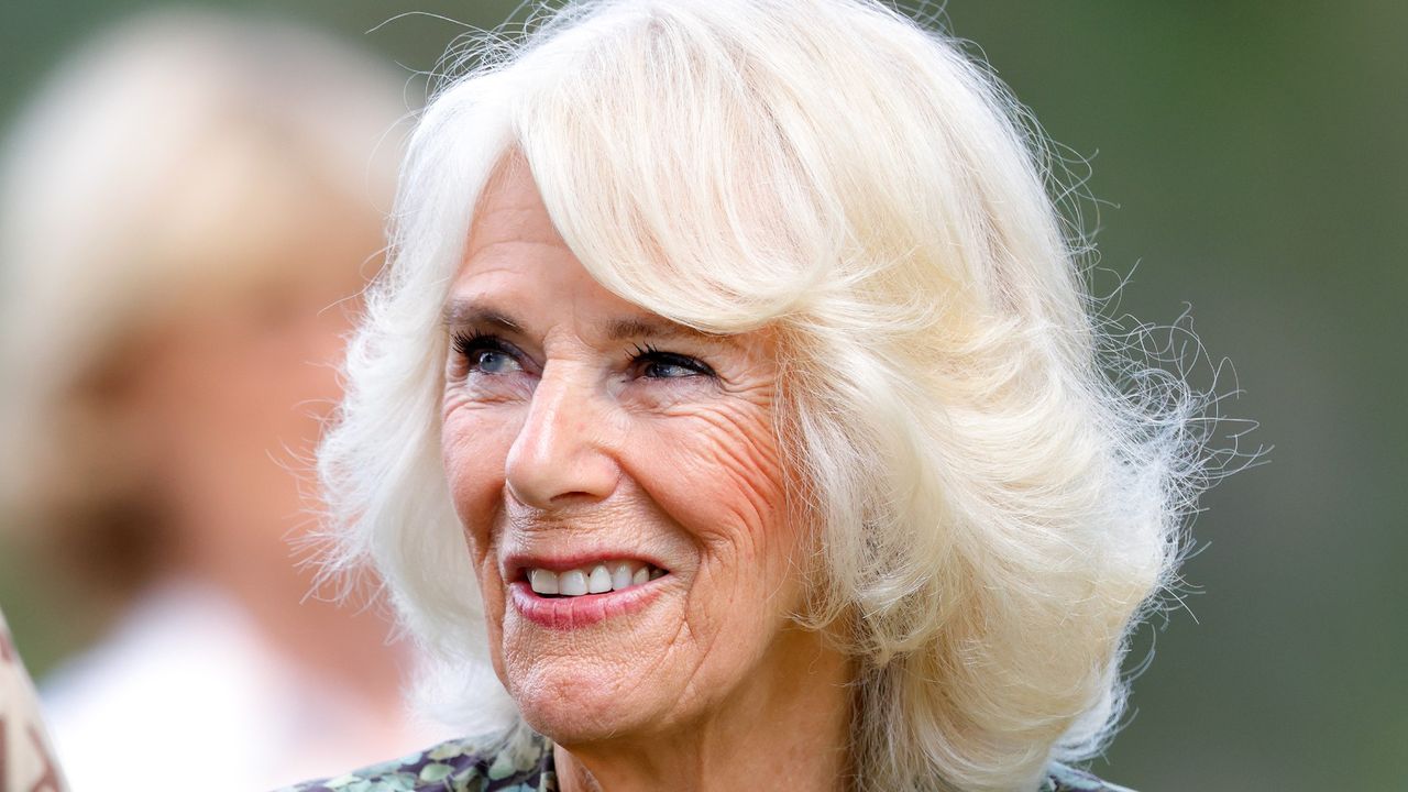 Queen Camilla at an engagement