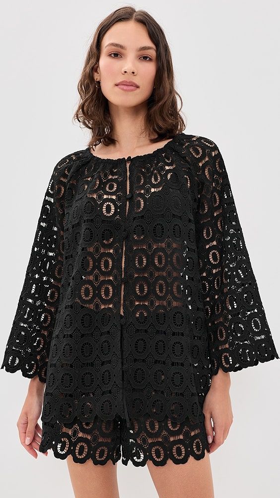 The Enella Tunic - Black