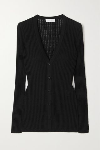 Emma Pointelle-Knit Cashmere and Silk-Blend Cardigan