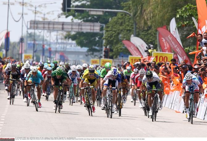 The final sprint to the line