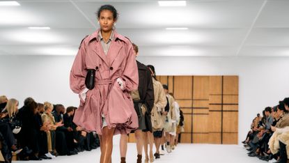 Burberry Summer 2027 Show Finale at London Fashion Week S/S 2027