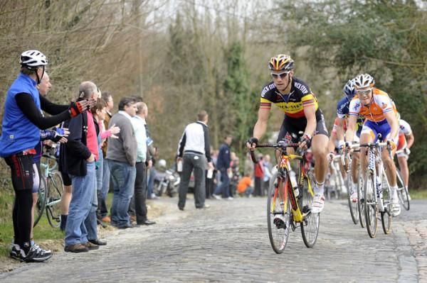 Tom Boonen (Quick Step) on the Eikenberg.