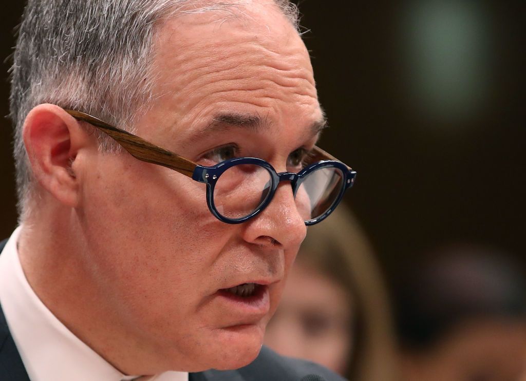 EPA chief Scott Pruitt