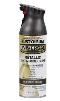 Oil Rubbed Bronze spray paint by Rustoleum, Amazon