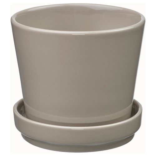 Klotl&ouml;nn Plant Pot With Saucer 
