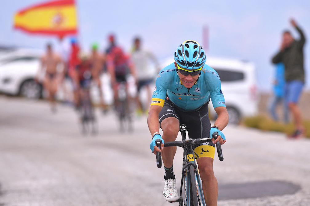 Miguel Angel Lopez on the at the Vuelta a Espa&ntilde;a