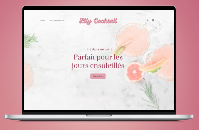 laptop with pink design on it