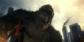 King Kong looking down in Godzilla vs. Kong