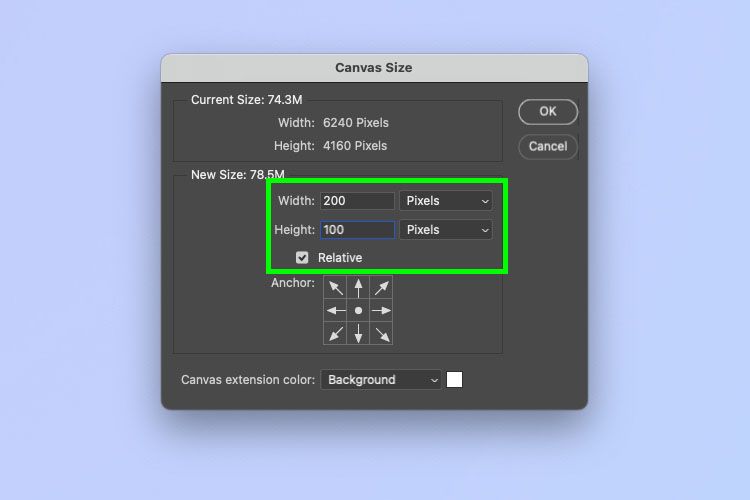 How to resize a canvas in Tom's Guide