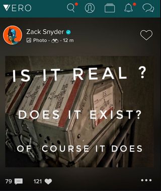 Zack Snyder's vero Post