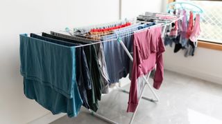 Drying clothes indoors more effectively to help how to prevent condensation on windows