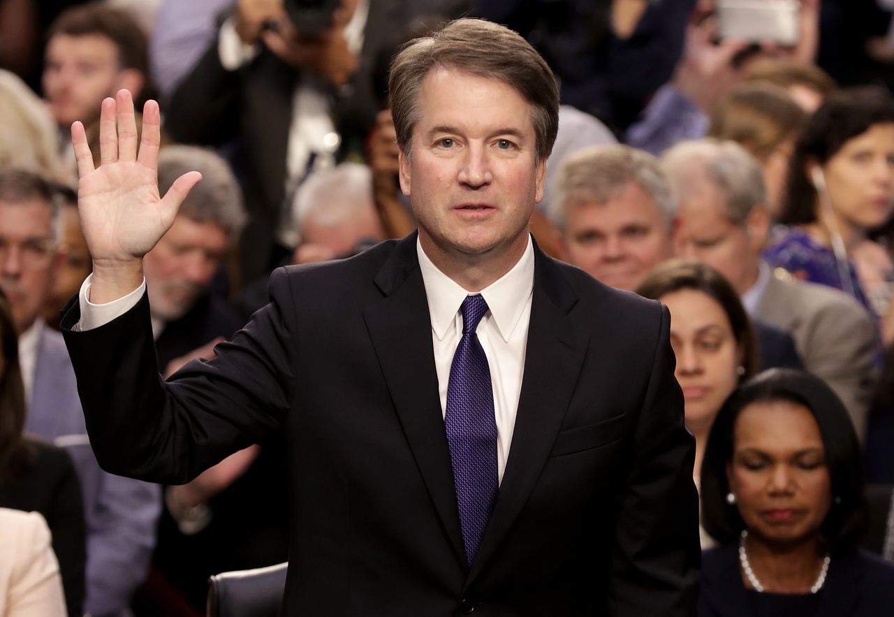 Brett Kavanaugh before the Senate Judiciary Committee