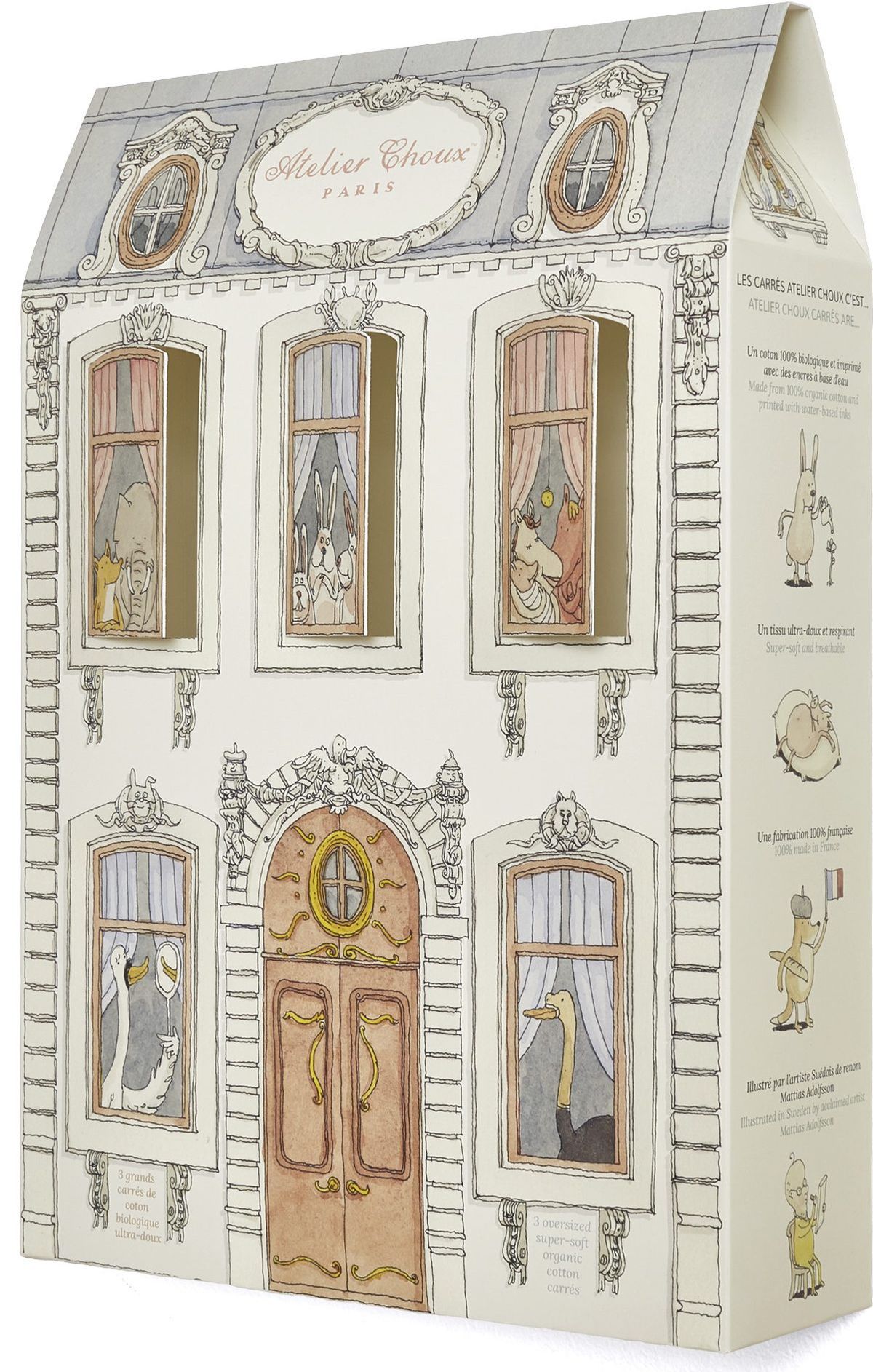 atelier choux crib sheet