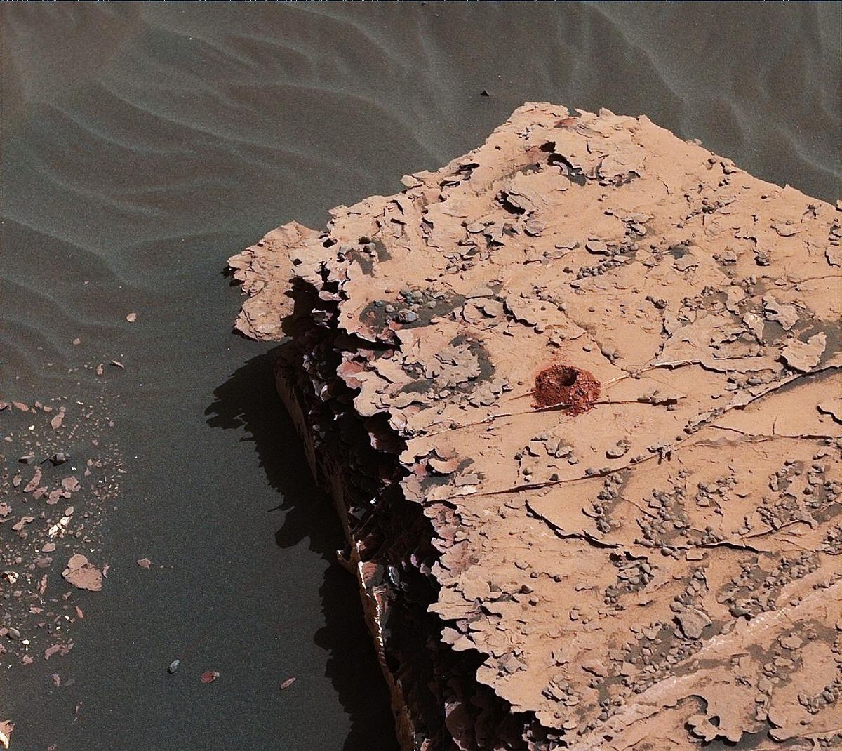NASA's Curiosity Rover on Mars Just Snagged Its 1st Drilled Samples ...