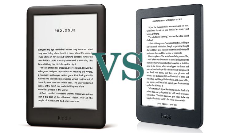 kobo app vs kindle app