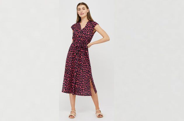 monsoon liza spot dress