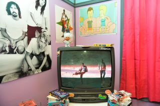 A typical 90s teen bedroom (at the new '90s room launch at Madame Tussauds in Hollywood, California)