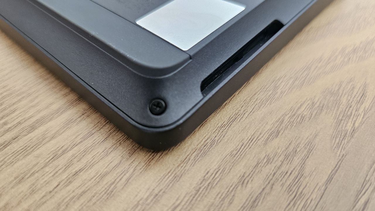 The HP EliteBoard G1a on a desk