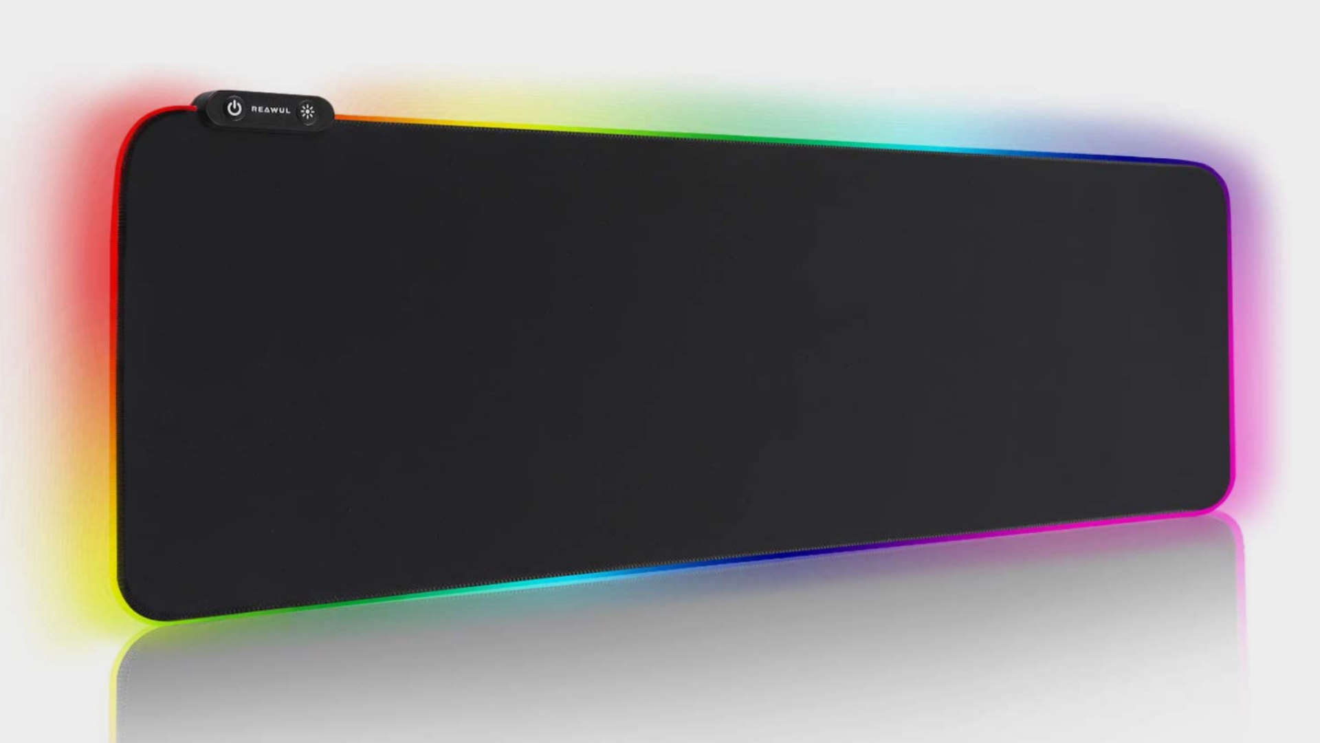 The Reawul RGB Mousepad with RGB LED surround