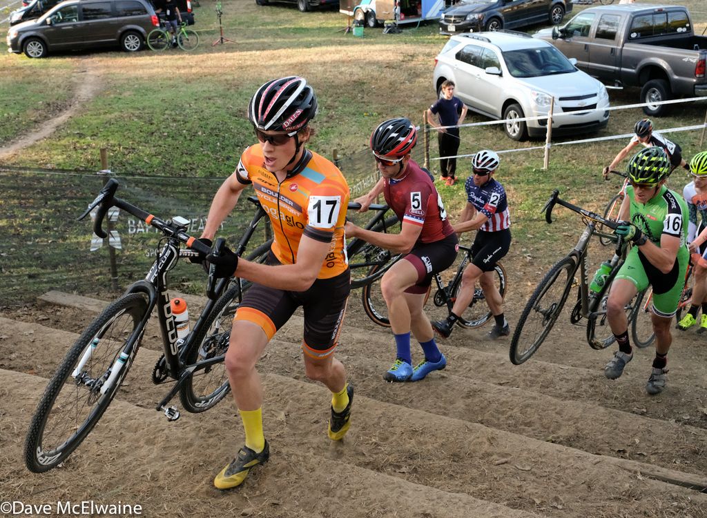 Grant Ellwood (Boulder Cycle Sport) picked up where he left off on Saturday