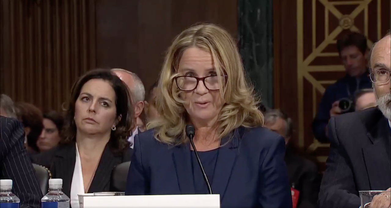 Christine Blasey Ford.