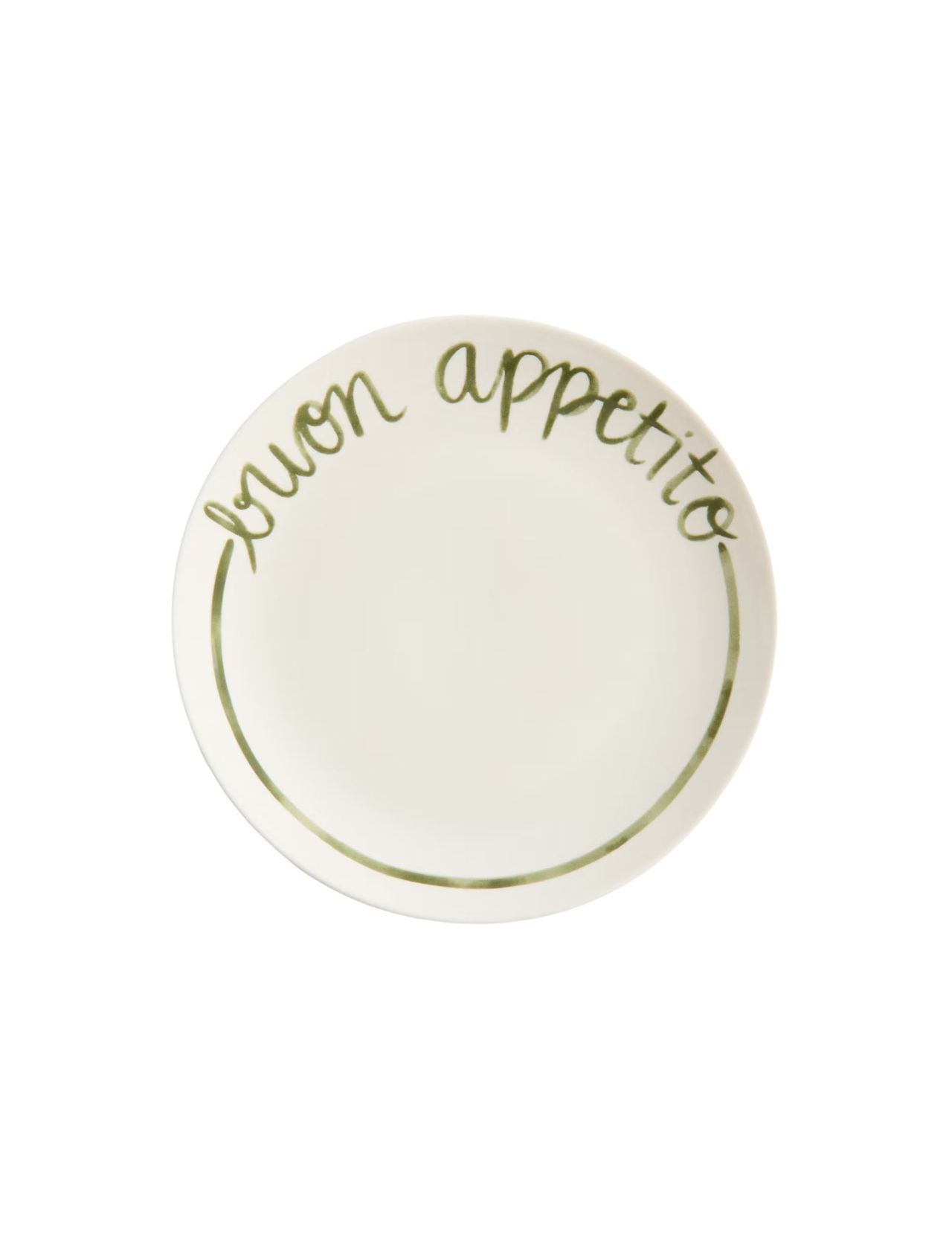 Buon Appetito Porcelain Plate