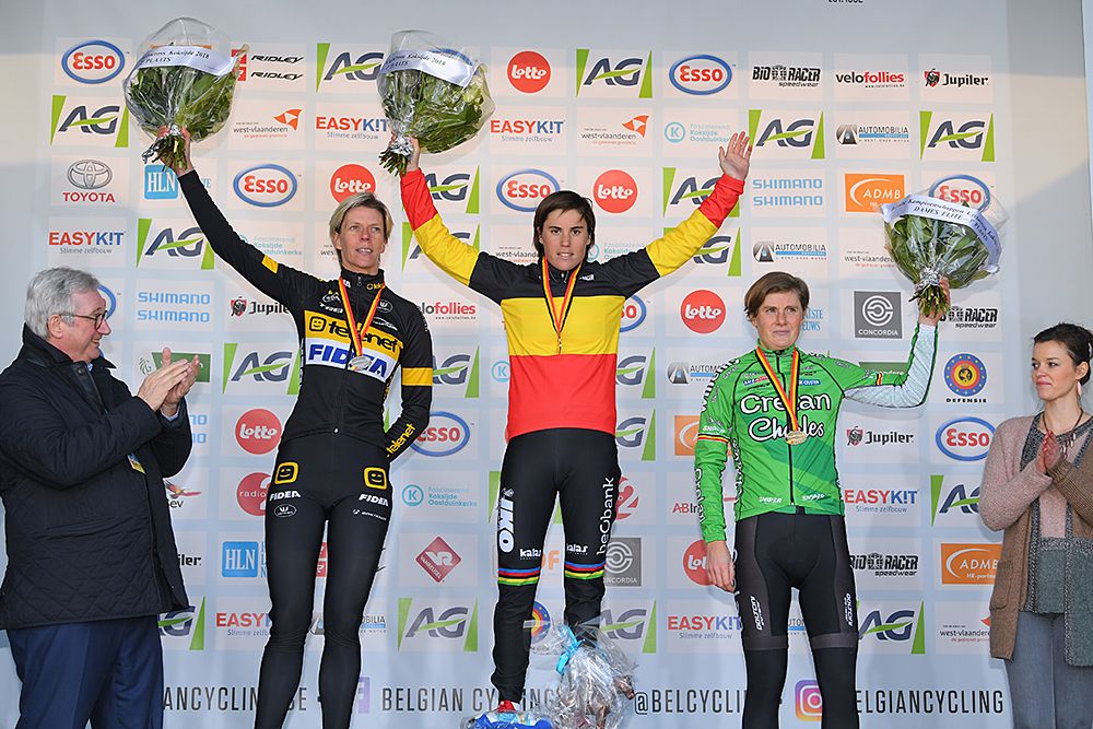 World champion Sanne Cant wins Belgian cyclo-cross tittle