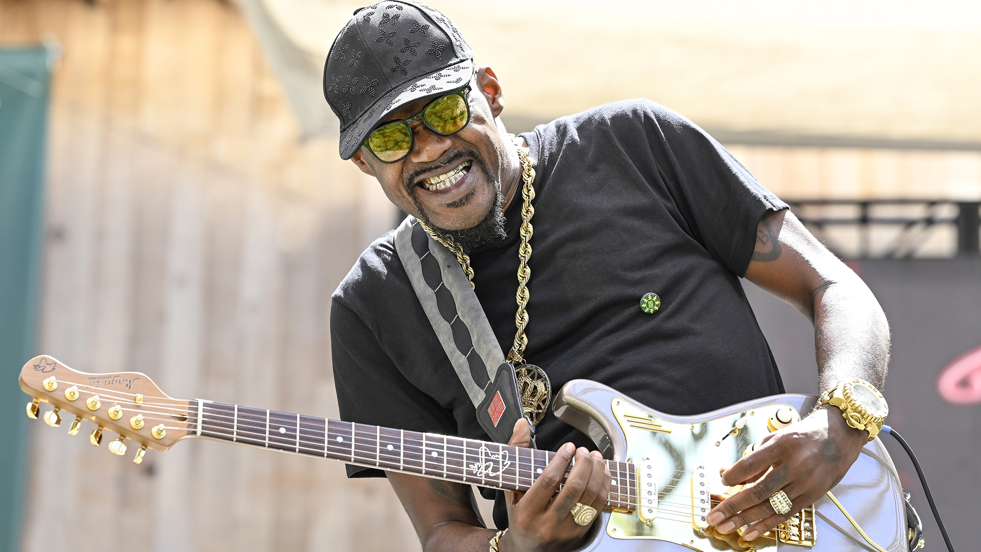 Eric Gales performs at Stern Grove on August 06, 2023 in San Francisco
