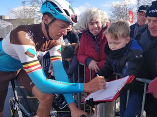 Autographs will be the only things riders are signing for a while