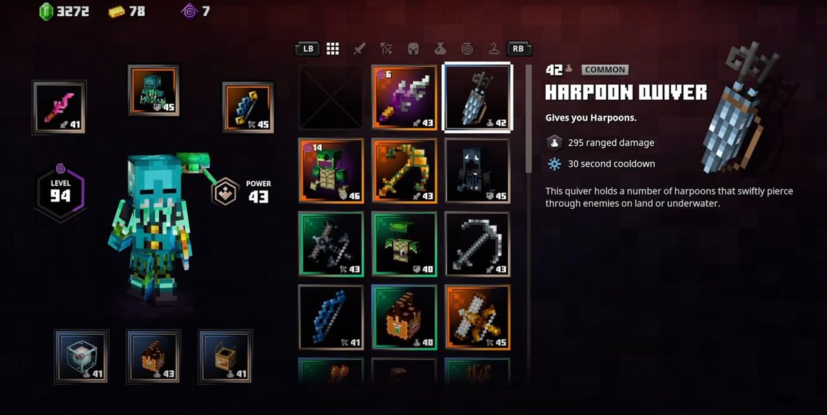 Minecraft Dungeons Dlc Hidden Depths Diary Screenshot