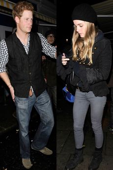 Cressida Bonas and Prince Harry out and about in London