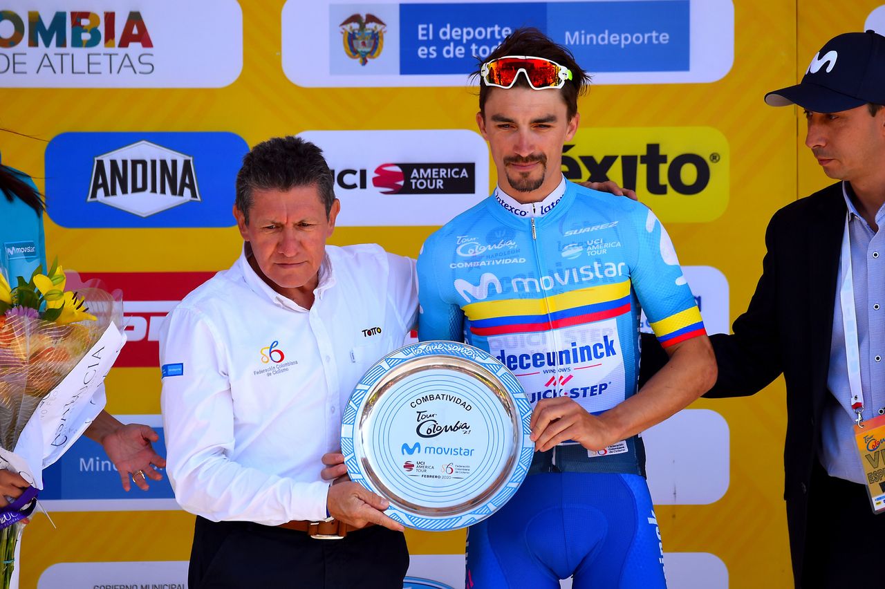 Tour Colombia 2020 3rd Edition 1st stage TTT Tunja Tunja 167 km 11022020 Julian Alaphilippe FRA Deceuninck Quick Step photo Dario BelingheriBettiniPhoto2020