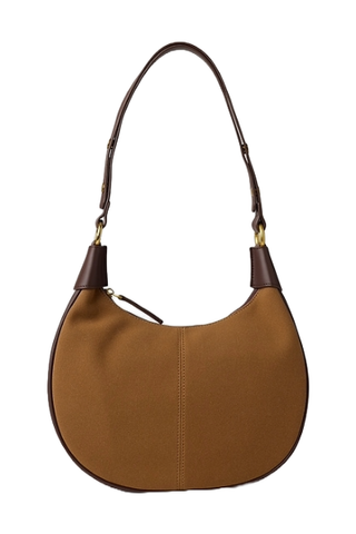 Gap shoulder bag made of vegan suede