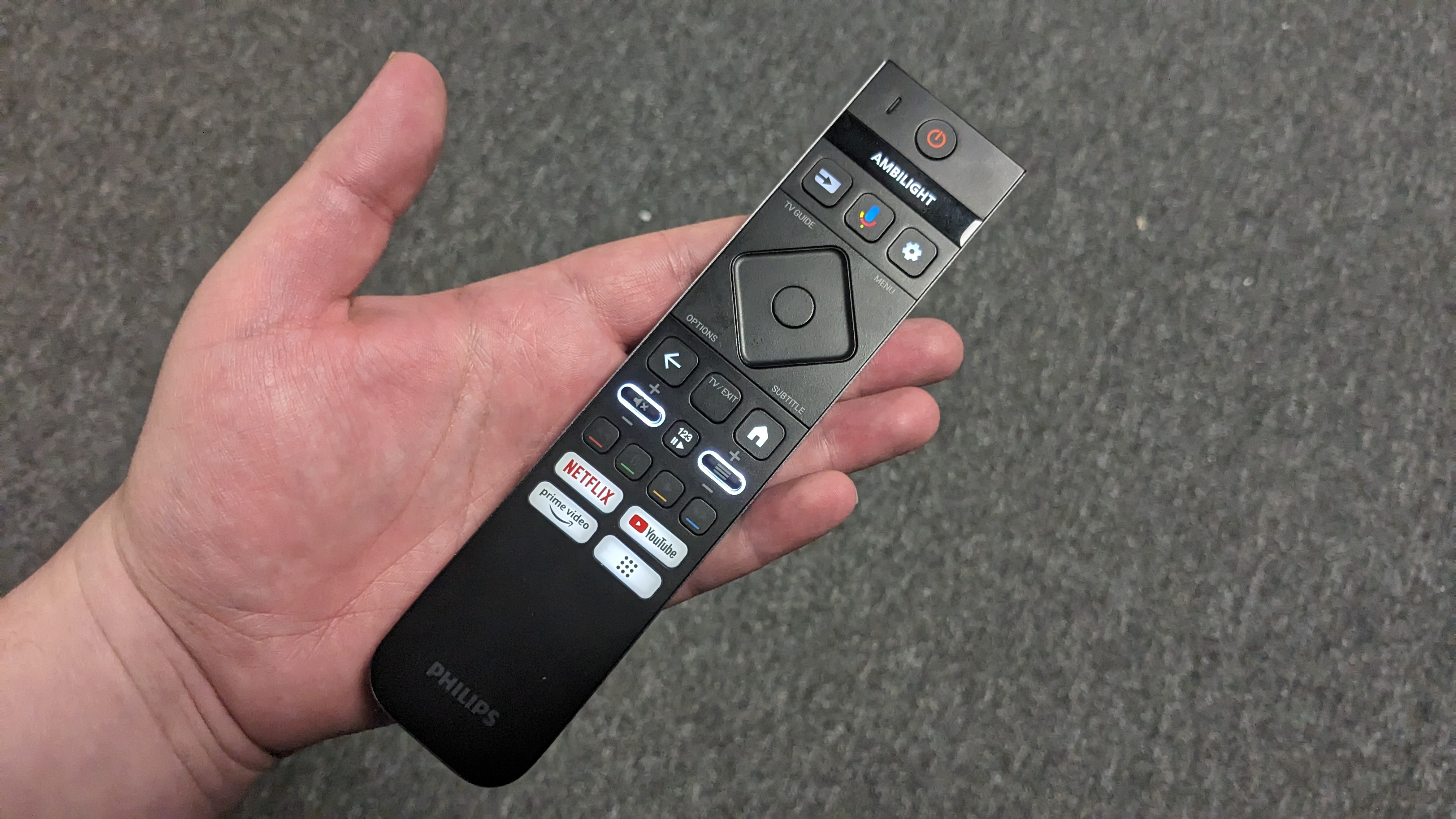 Philips OLED908 supplied remote