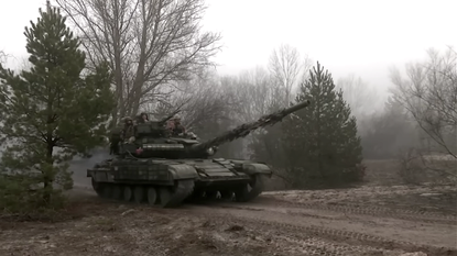 German Leopard II tank