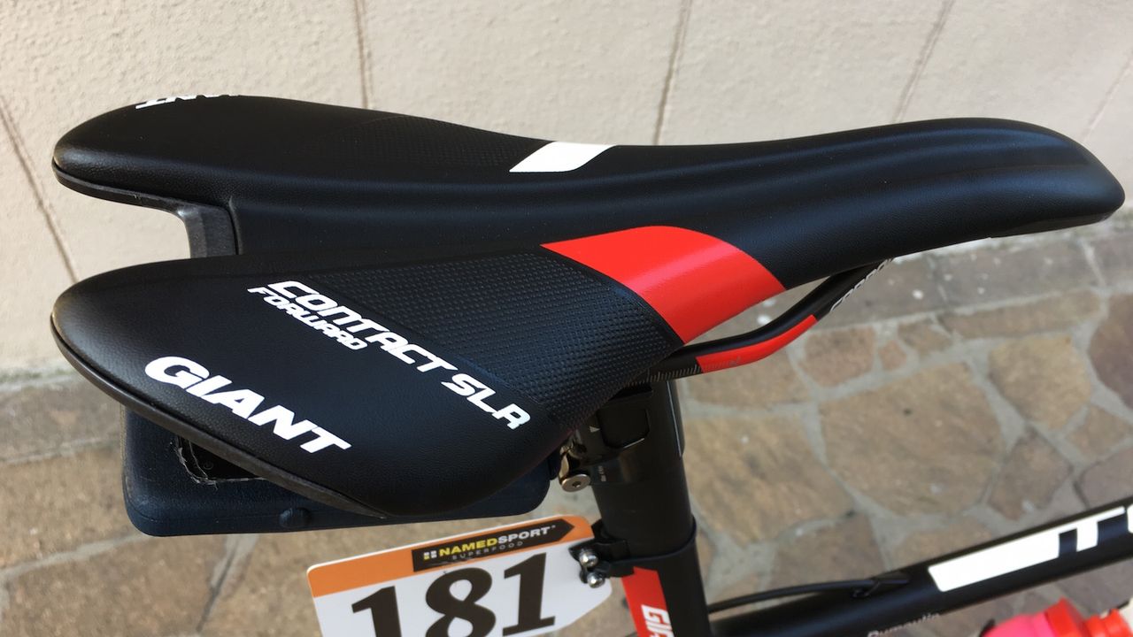 The finishing kit is all produced in-house by Giant