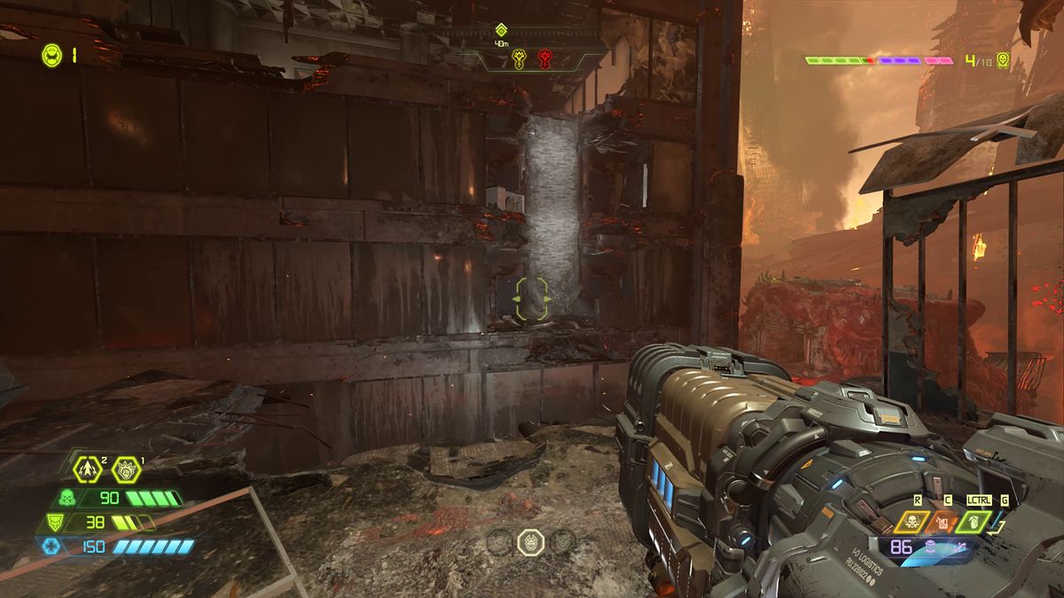 Doom Eternal Super Gore Nest Sentinel Battery