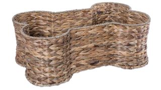 Dog toy storage ideas: Bone Dry wicker basket