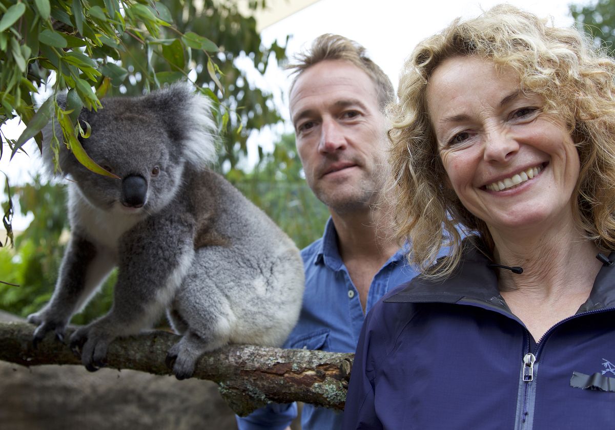 Ben Fogle and Kate Humble in Animal Park