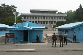Korea DMZ guardhouse
