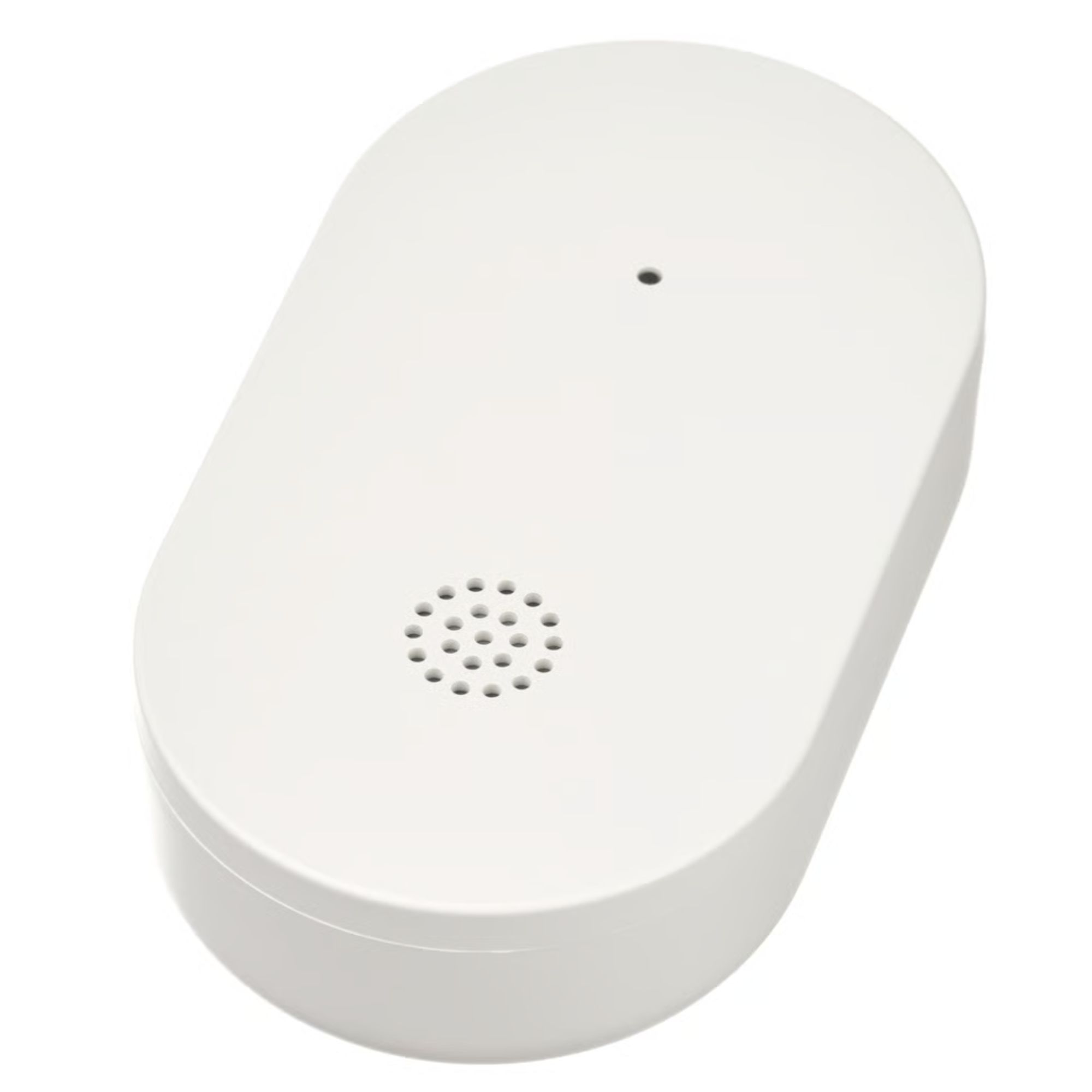 White IKEA KLIPPBOK Water leak sensor