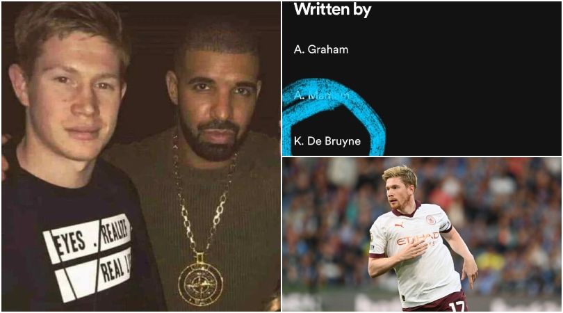 Kevin De Bruyne and Drake 