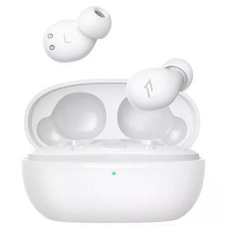 1More SleepBuds Z30 earbuds in white render.